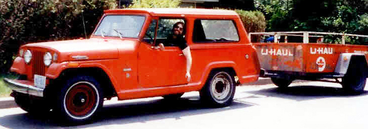 Jeepster and trailer